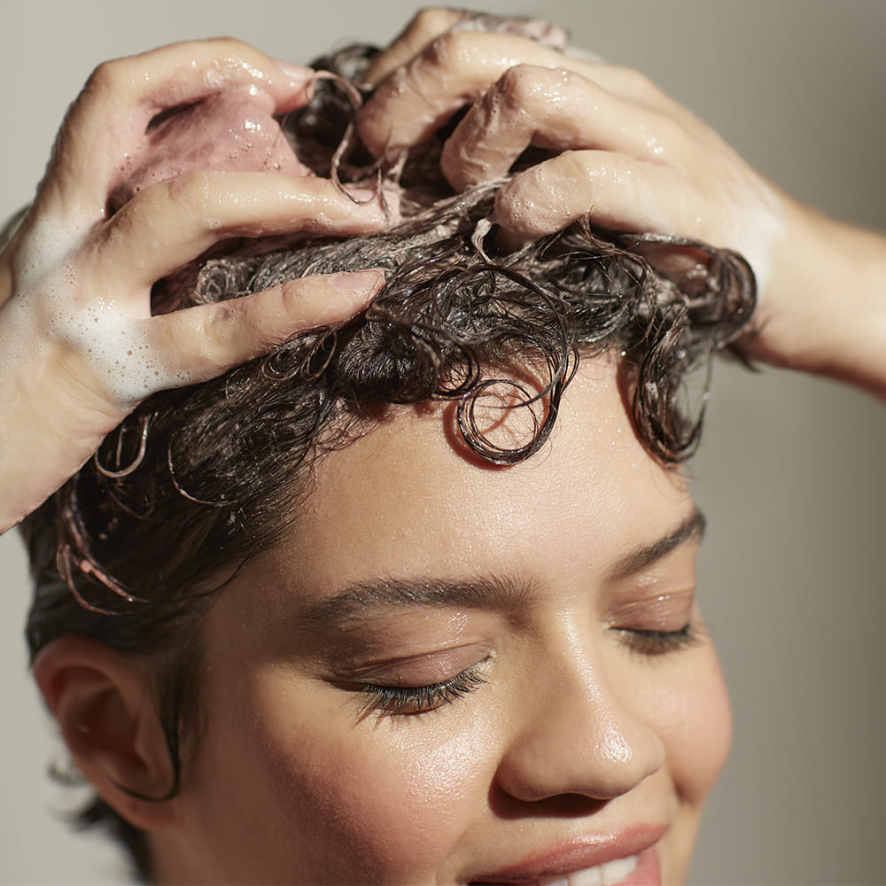 Shampoo + condicionador para cabelos secos